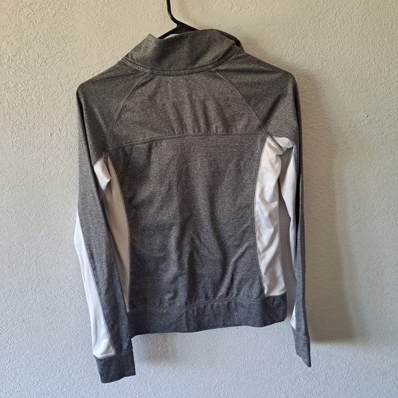 Pink Victoria's Secret Gray Ultimate Half Zip up sweatshirt - Picture 5 of 5